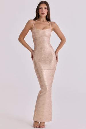 Bandage Maxi Dress Bodycon – Florence - Hadassha