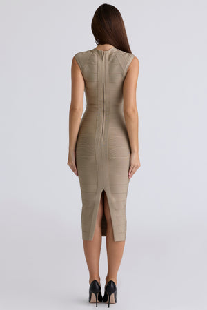 Bandage Midi Dress Sculpting – The Icon - Hadassha
