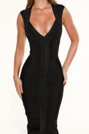 Bandage Midi Dress Sculpting – The Icon - Hadassha