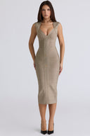 Bandage Midi Dress Sculpting – The Icon - Hadassha