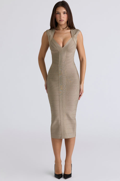Bandage Midi Dress Sculpting – The Icon - Hadassha