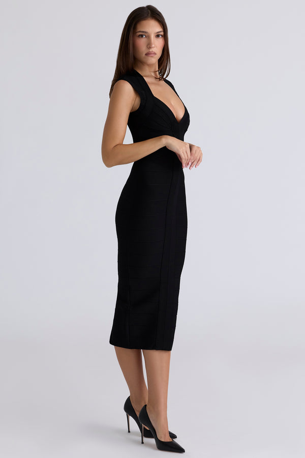 Bandage Midi Dress Sculpting – The Icon - Hadassha