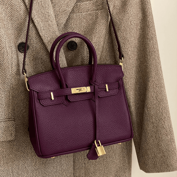 Commuter Tote Spacious Vegan Suede – Sienna - Hadassha