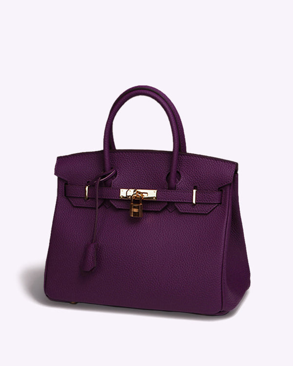 Commuter Tote Spacious Vegan Suede – Sienna - Hadassha