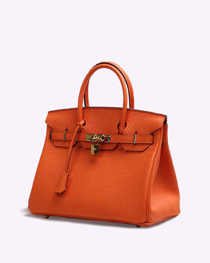 Commuter Tote Spacious Vegan Suede – Sienna - Hadassha