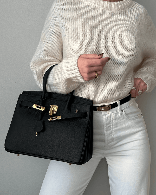 Commuter Tote Spacious Vegan Suede – Sienna - Hadassha