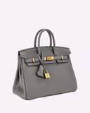 Commuter Tote Spacious Vegan Suede – Sienna - Gray - Hadassha