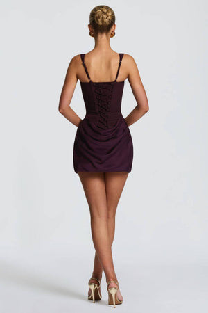 Corset Mini Dress Waist-Defining – Verona - Hadassha