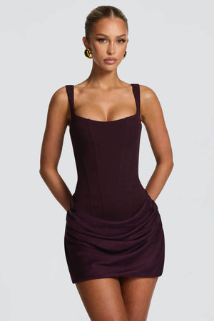 Corset Mini Dress Waist-Defining – Verona - Hadassha