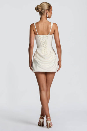Corset Mini Dress Waist-Defining – Verona - Hadassha
