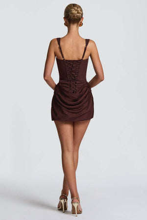 Corset Mini Dress Waist-Defining – Verona - Hadassha