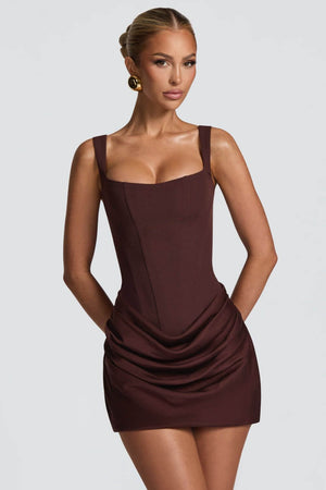 Corset Mini Dress Waist-Defining – Verona - Hadassha