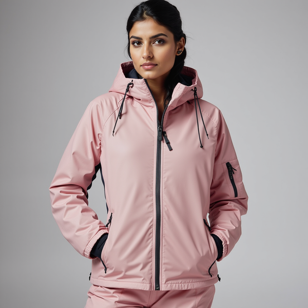 Hooded Breathable Packable Waterproof Jacket - Hadassha