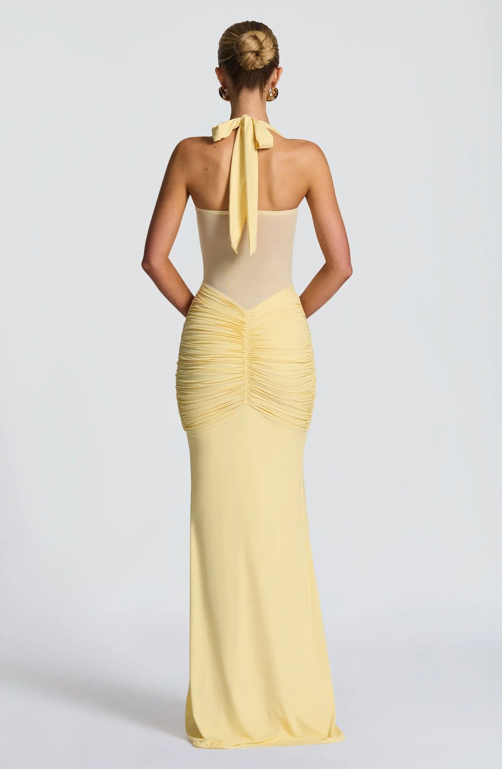 Hourglass Gown Sculpting – Serena - Yellow - Hadassha