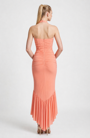 Lace Halter Bodycon Mini Dress – Aveline - Hadassha