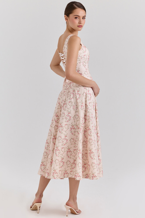 Ladies’ Bustier Midi Dress Shaping – Eleanor - Hadassha