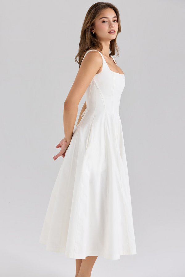 Ladies’ Bustier Midi Dress Shaping – Eleanor - Hadassha