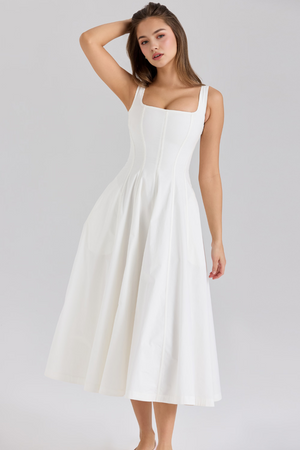 Ladies’ Bustier Midi Dress Shaping – Eleanor - Hadassha