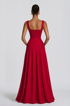 Maxi Dress Figure-Flattering – Elowen - Hadassha