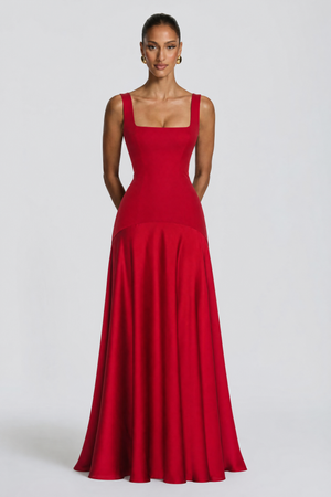 Maxi Dress Figure-Flattering – Elowen - Hadassha