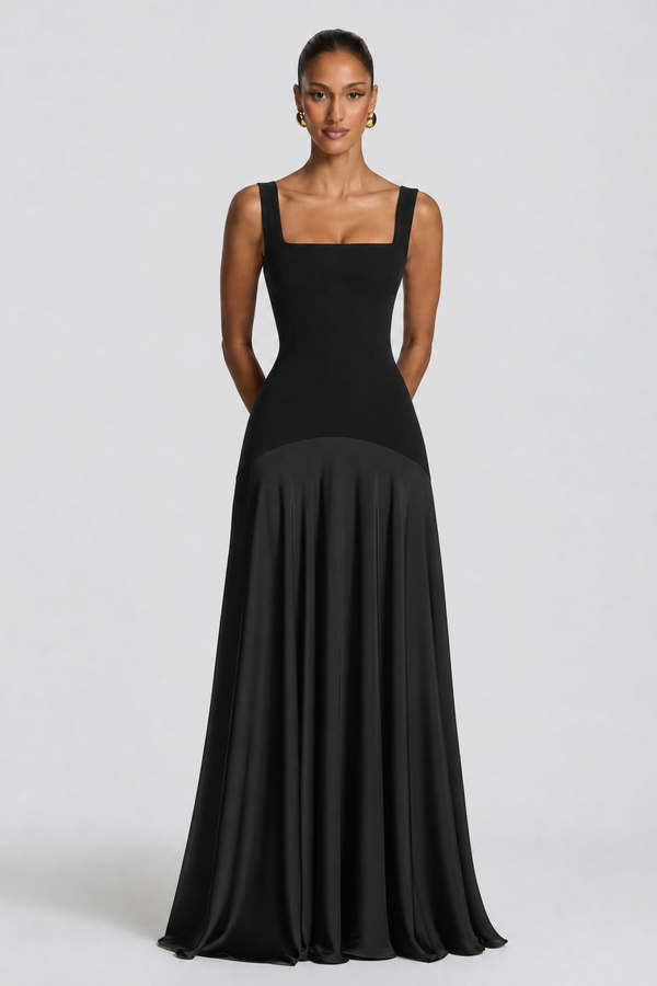 Maxi Dress Figure-Flattering – Elowen - Hadassha
