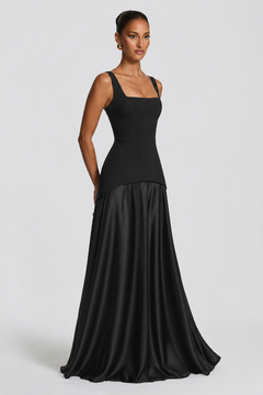 Maxi Dress Figure-Flattering – Elowen - Hadassha