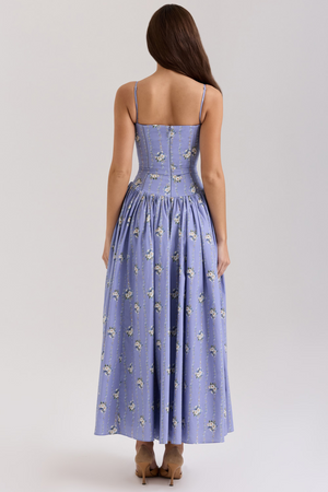 Maxi Dress Shaping Floral Print – Imogen - Hadassha