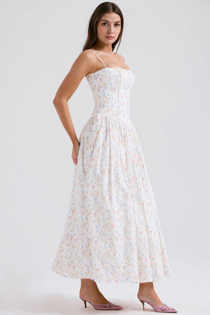Maxi Dress Shaping Floral Print – Imogen - Hadassha