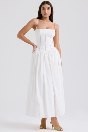 Maxi Dress Shaping Floral Print – Imogen - Hadassha