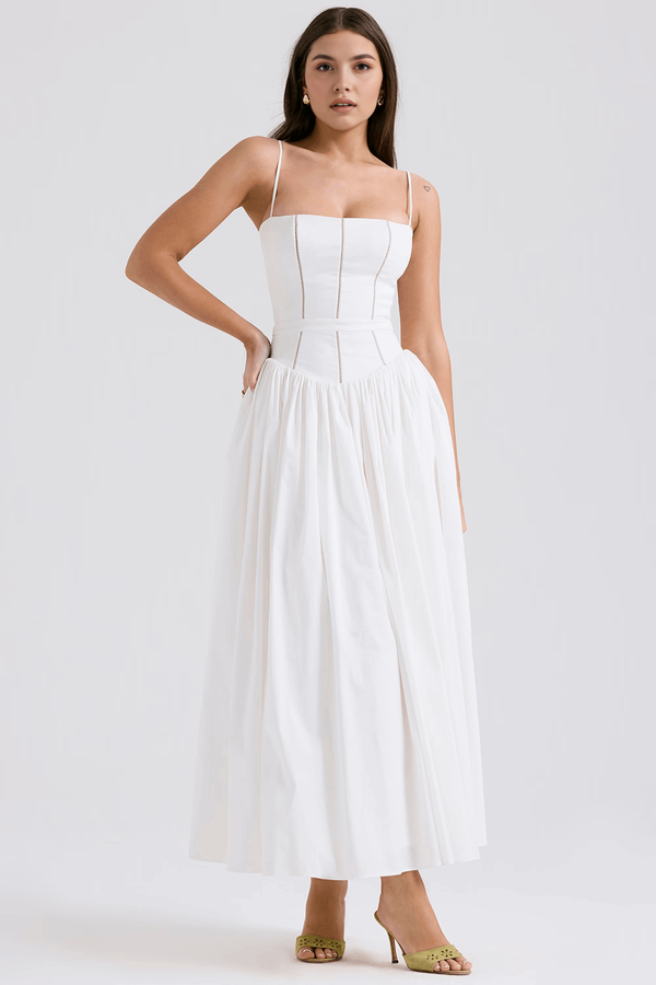 Maxi Dress Shaping Floral Print – Imogen - Hadassha