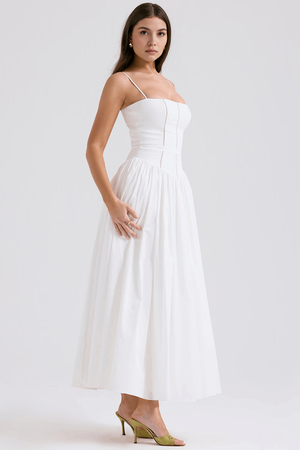 Maxi Dress Shaping Floral Print – Imogen - Hadassha
