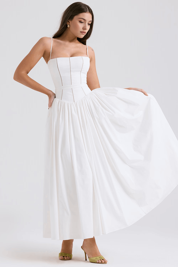 Maxi Dress Shaping Floral Print – Imogen - Hadassha