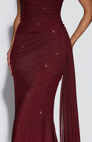 Sparkle Maxi Dress Structured Bust – Ashika - Hadassha